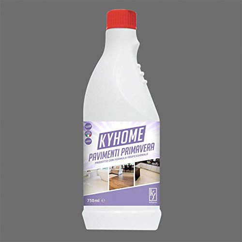 Kyhome - Suelo Primavera brillante sin halos, limpiador de suelos, 1000 ml Cover