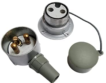 Metal Clad Plug and Socket 20 Amp 2 pin (Set)-image-25