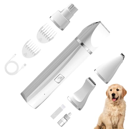 Tondeuse électrique pour chiens silencieuse pour tondre les pattes sans stress