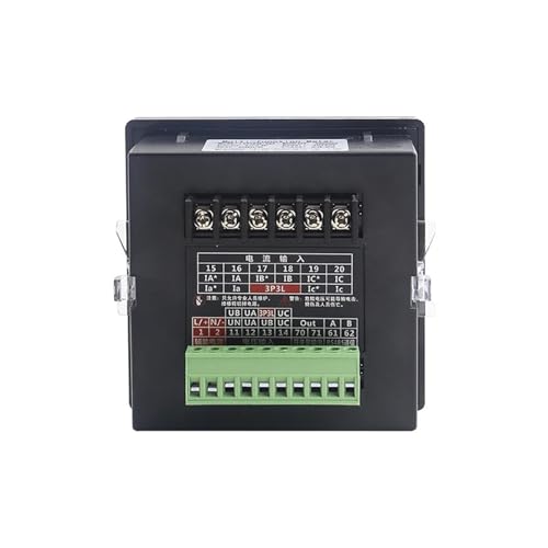 Compteur de puissance multifonction RS485 écran LCD triphasé 3P3W 100A AC220V 96x96 - 3