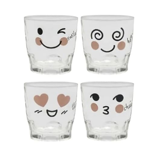 It likes Funny Expression image Soju Glass 4p Set