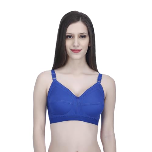 Image of Elina Women's Hosiery Non-Padded Wire Free Regular Bra