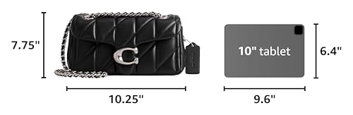 Image of COACH Women's Quilted Leather Tabby 20 Shoulder Bag