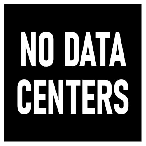 No Data Centers Sticker 4x4 Anti AI Sucks Stickers
