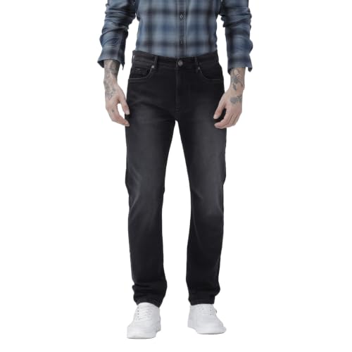 Image of BASICS Cotton Stretch Men's Jeans | Smart Casual Denim | Ultra-flexible stretch cotton denim. Modern style. Durable, breathable & built for all-day travel comfort.