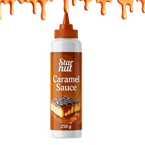 Salsa Dessert 250 g al Caramello – Topping per Gelato e Pancake
