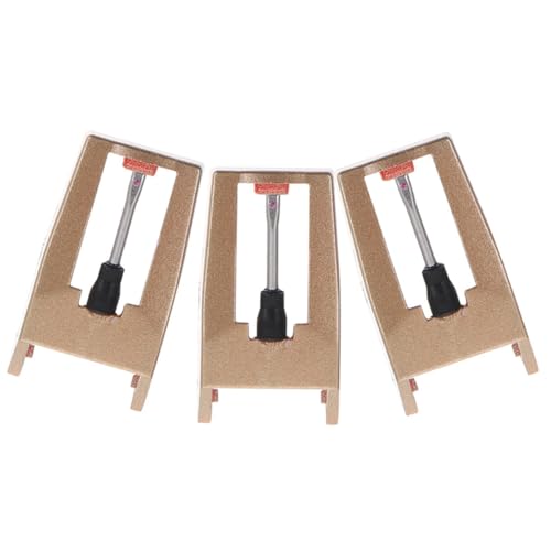 ibasenice 3 Piezas Agujas De Repuesto Para Tocadiscos. Registro Kit De Limpieza De De Vinilo Placa Giratoria Reproductor De Vinilo Equipo Pescador Jugador El Plastico Golden