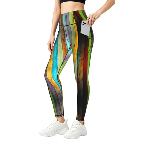 Leggings de gimnasio con bolsillos conjuntos de entrenamiento para fitness y uso diario