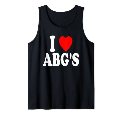 I Heart (Love) ABG Boba Baddies Bubble Tea para chicas asiáticas de ABG Camiseta sin Mangas