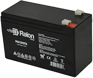 Raion Power RG1270T2 12V 7Ah Replacement UPS Backup Battery for APC Back-UPS PRO BP280-1 Pack