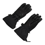 Oakley (オークリー) グローブ FOS901656 ELLIPSE GOATSKIN GAUNTLET GLOVES US S サイズ (日本 M サイズ相当) BLACKOUT スキー スノーボード 防水 透湿 耐水 耐久性