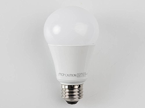 TCP Dimmable Warm White A-19 LED Bulb #TOP28