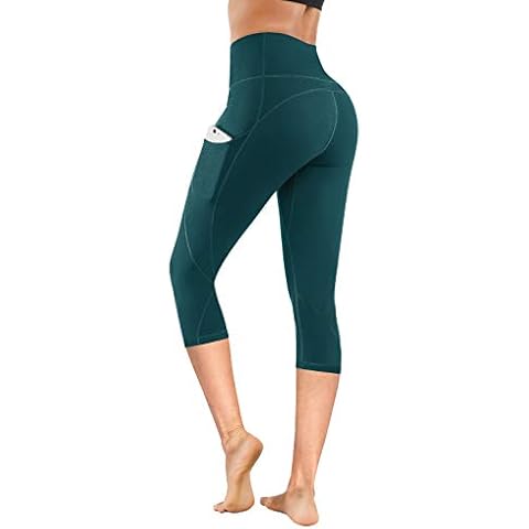Lingswallow Pantalones de yoga de cintura alta con bolsillos Cover
