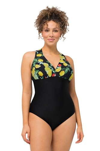 Maillot de Bain Une Pièce Femme Ulla Popken Galbant et Confortable en Macramé