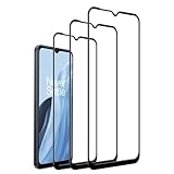 Liettamgeo [3-Pack] for Oneplus Nord N300 5G Tempered Glass Screen Protector [Full Coverage], Anti Scratch, Bubble Free, 9H Hardness, Scratch Resistant, Easy Install, Transparent