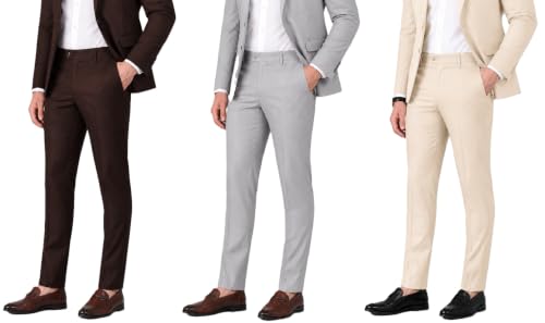 Image of Mens Formal Pant | Comfortable Cotton Trousers for Office and Business Wear