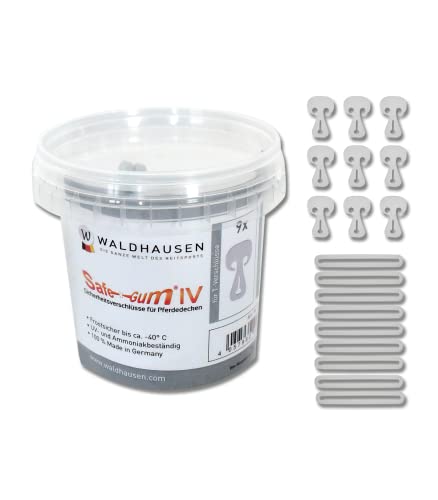 WALDHAUSEN Safe-Gum, 18er Set gemischt, 18 Stück, grau