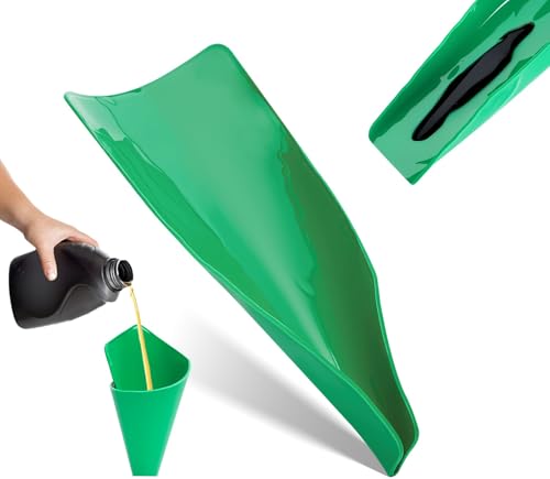 Reusable Flexible Oil Drain Funnel Form a Foldable Bendable Flex