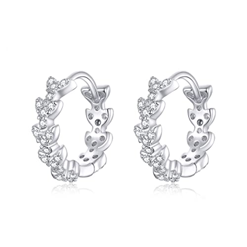 Bijoux de fiançailles d'exception : créoles Amour Infini de haute joaillerie pour femmes