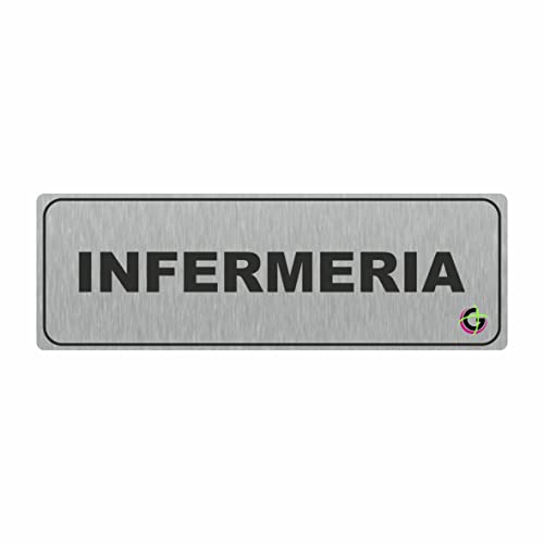 ✅ Targhetta adesiva in alluminio che si presenta nel seguente modo in foto su sfondo argento satinato. 🚪 Ideale per essere attaccata alle porte delle toilette del tuo locale, bar, pub, pizzeria, trattoria, ristorante, ufficio, piscina, clinica, palestra, scuola centro commerciale e tutti quei luoghi che dispongono di servizi sanitari