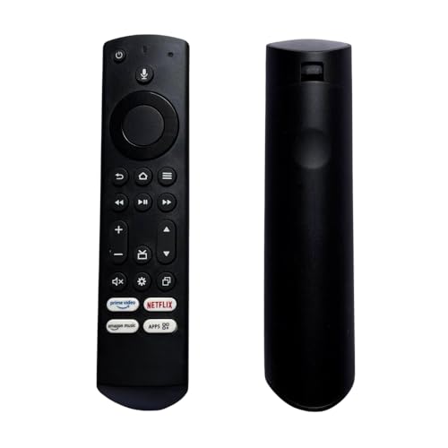 Image of Compatible with Croma TV Remote Control for Fire OS Models EL7365, EL7366, EL7367, EL7368 - 32 /43 /50 /55 Inch TVs - No Voice Control, No Alexa - Replacement Remote (Non-Smart Function).