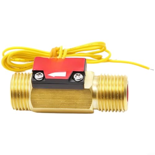Glomc Sensor magnético de la caña de la aleación de cobre del interruptor 1-30L/Min del flujo de agua del hilo G1/2 para la detección precisa en sistemas de protección contra incendios y HVAC