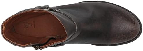 Frye Veronica Harness Short 6" Booties for Women Made from 100% Leather with Inside Zipper, Snap On/Off Harness, Goodyear Welt Construction, and Leather Lining, Black - Toga Leather - 7M | Image 4
