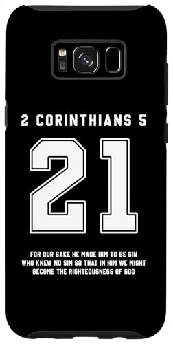 Galaxy S10e 2 Corinthians 5:21 Bible Verse Team Sports Jersey Christian Case