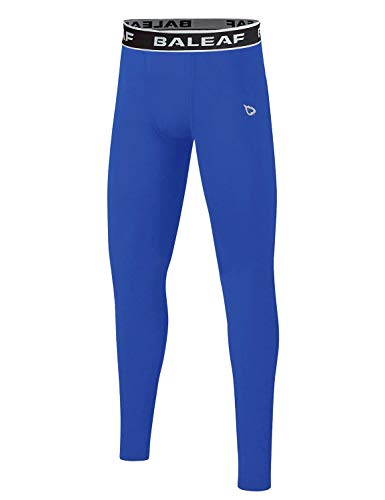 BALEAF Youth Boys' Compression Pants Base Layer Leggings Running Basketball Baseball Soccer Tights