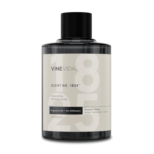 VINEVIDA [16 Oz] Inspired by: Vanilla & Anise; Diffuser Oil Refill | Premium Scent Diffuser Oil for Home | Non-Toxic Fragrance