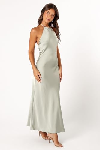 Petal & Pup Women's Hadley Halterneck Maxi Dress4