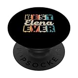 Photo Gallery retro personalizzato nome best elena ever popsockets popgrip intercambiabile Photo Gallery retro personalizzato nome best elena ever popsockets popgrip intercambiabile
