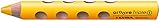 LYRA Groove Triple 1 Cardboard Box with 6 Colouring Pencils, Lemon Yellow