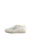Reebok Club C 85 Vintage, Sneaker Unisex - Adulto, Top Chalk Paperwhite Glen Green, 44 EU