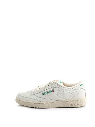 Reebok Herren Club C 1985 Tv Sneaker Sneaker, Chalk Paperwhite Glen Green, 42 EU