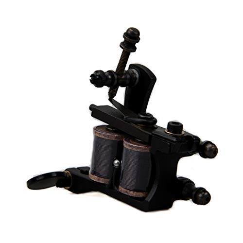 Taone TATTOO MACHINE Gun 10 Wrap Coils 28Mm Frame Liner Shader Custom Carbon Steel For Professional Tattooist Artists thumb #4