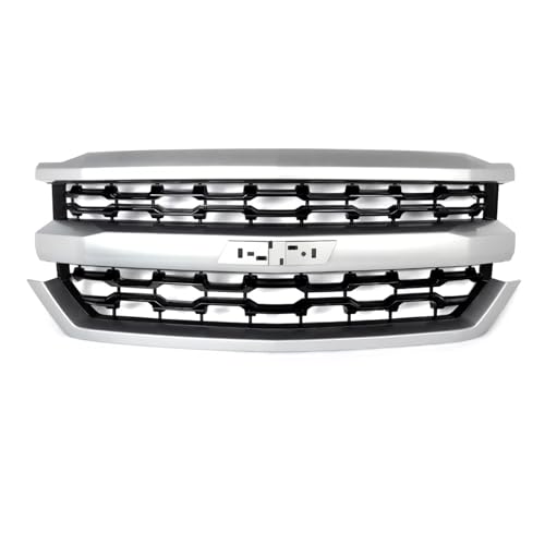 Grille Silverado 1500 cassée ? Remplacez-la par cette calandre avant noire et argentée