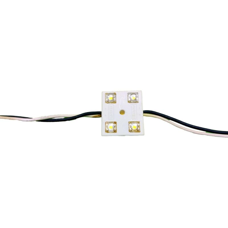 LAVOV Led Signage Module 0.5w x 100 Pcs IP44 12v 4 Led - Cool White | 2 Years Warranty | by Jainsons Lights-image-46