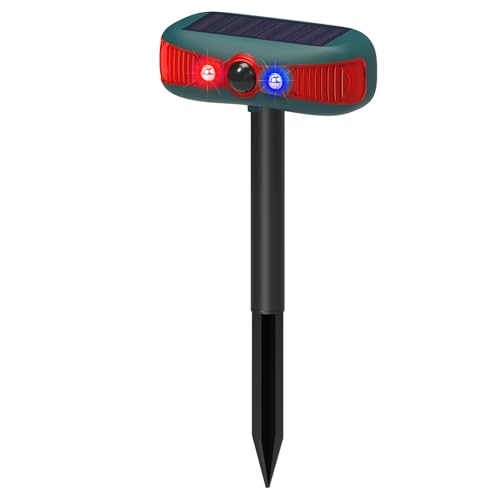 Alarma solar con sensor de movimiento para evitar robos en patios con luz y ladridos 4