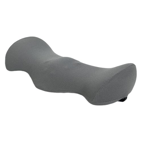 Almohada de soporte lumbar: forma de cuña ergonómica, relleno de cojín transpirable, soporte de cintura cómodo, diseño de espalda contorneado | Ayuda para la posición del sueño para personas que duerm