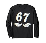 Photo Gallery funny six seven 6 7 meme gen alpha slang maglia a manica Photo Gallery funny six seven 6 7 meme gen alpha slang maglia a manica