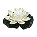PRDECE Lumières LED Submersibles, 18cm LED Lotus Fleur de la Batterie de la Batterie de la Batterie Floating Vallage de Jardin Piscine Lampe de Piscine de Paysage LED Flottant Lotus lumière,B