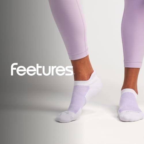 Image of Feetures High Performance Max Cushion Ankle Sock - Tab Socks for Women & Men with Heel Tab