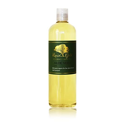 Liquid Gold Inc 16 oz Premium Organic Aloe Vera Oil Pure Health Hair Skin Care Moisturizing
