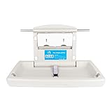 [page_title]-Wickeltisch Klappbare Babywickelstation, Horizontal Wand Befestigte Windel-Tabelle Mit Sicherheits Bügel für Gewerbliche Toiletten