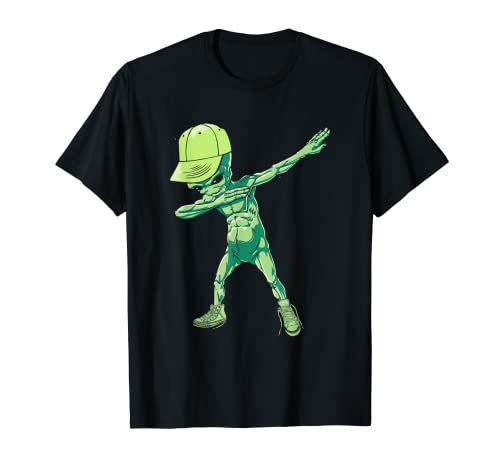 Divertido Alien Extraterrestre UFO Platillo ET Dabbing Camiseta