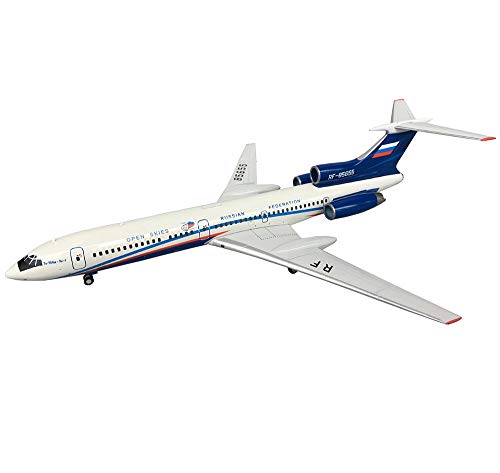 Modèle d'avion Aeroflot TU-154M 1/200 idéal pour décorer un bureau de passionné