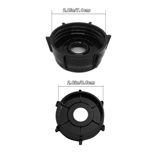 2 Pack base inferior para licuadora plástico repuesto miniatura 2