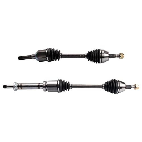 Image of TRQ Front Driver Side and Passenger Side CV Axle Assembly Set 2 Piece for 2014-2016 Ford Transit Connect 2.5L