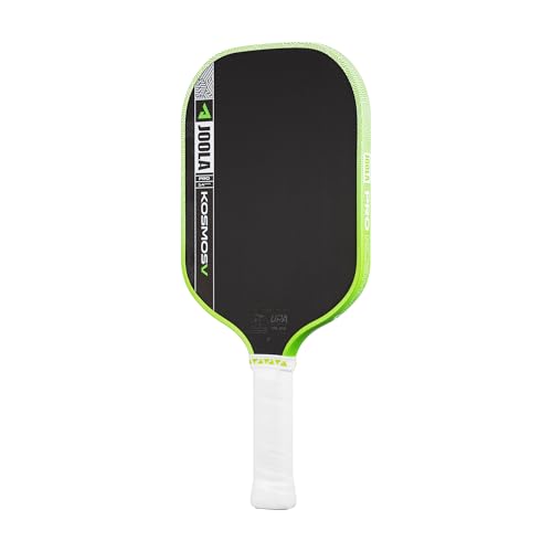 Image of JOOLA Pro V Pickleball Paddle - 14mm /16mm - Raw Carbon Fiber Textured Surface - Enhanced Frame & Propulsion Core, USAPA & UPA-A Certified, NFC Chip Enabled, Premium Control & Lightweight Performance